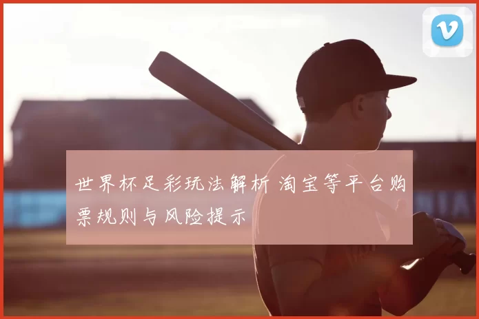 世界杯足彩玩法解析 淘宝等平台购票规则与风险提示