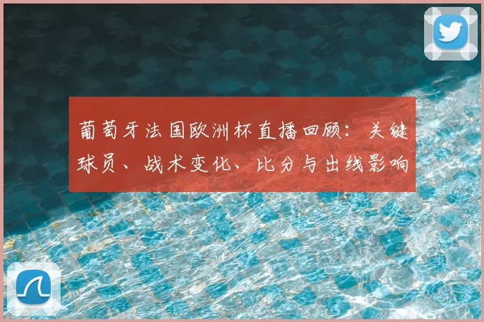 葡萄牙法国欧洲杯直播回顾:关键球员、战术变化、比分与出线影响分析